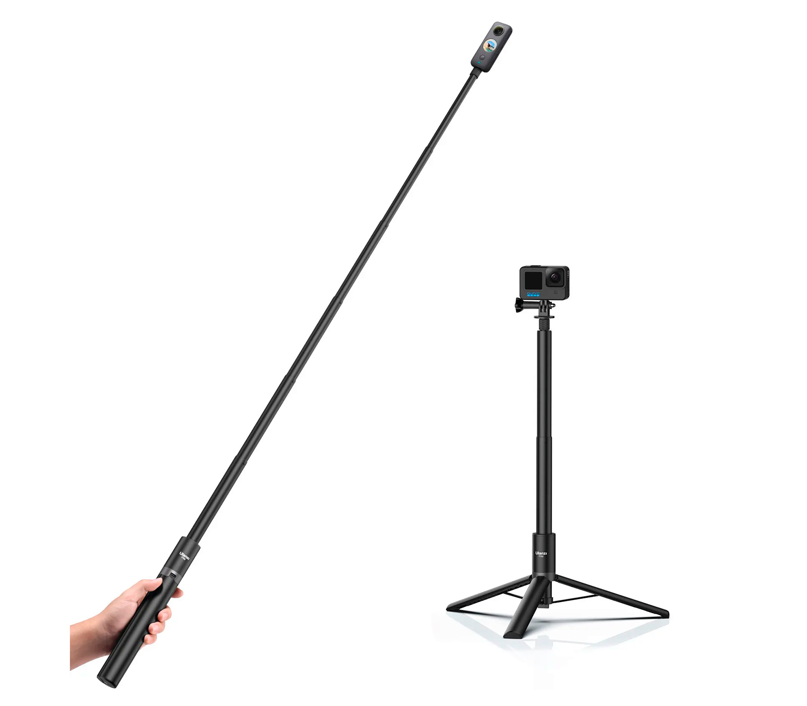 Монопод для селфи Ulanzi TT52 Selfie Stick, 1.5 м, с треногой