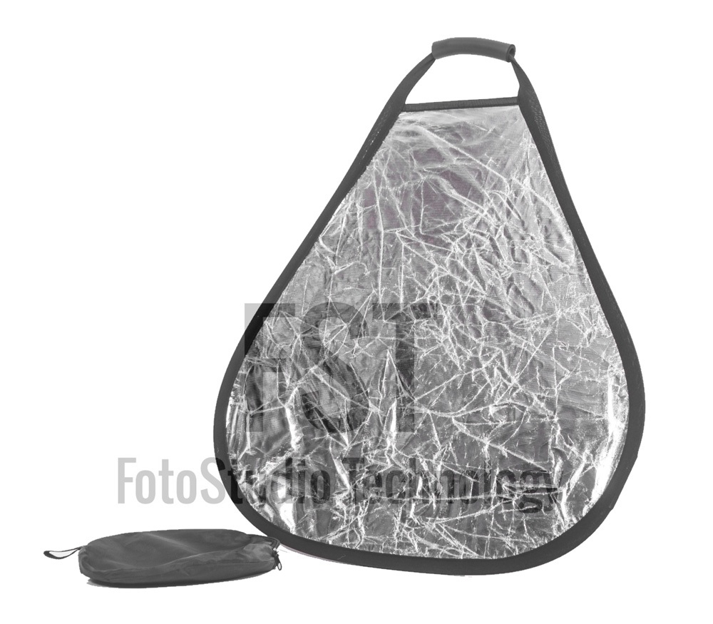 Отражатель FST TR-051 треугольный, серебро / золото, 60 см