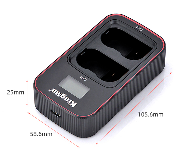 Зарядное устройство Kingma BM058 + 2 аккумулятора EN-EL15 1960 мАч