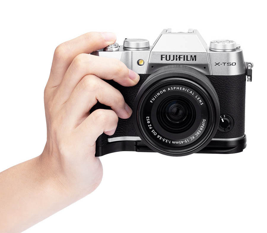 Дополнительный хват JJC HG-XT50 Black, для Fujifilm X-T50, черный