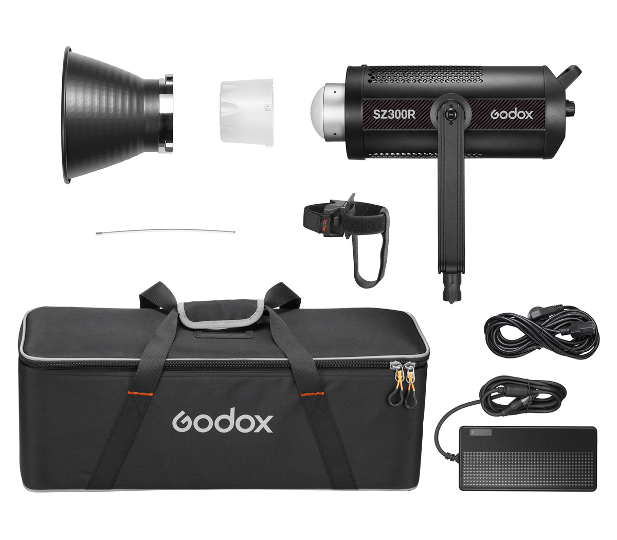 Осветитель Godox SZ300R, светодиодный, фокусируемый 330 Вт, 2800-10000К, RGB