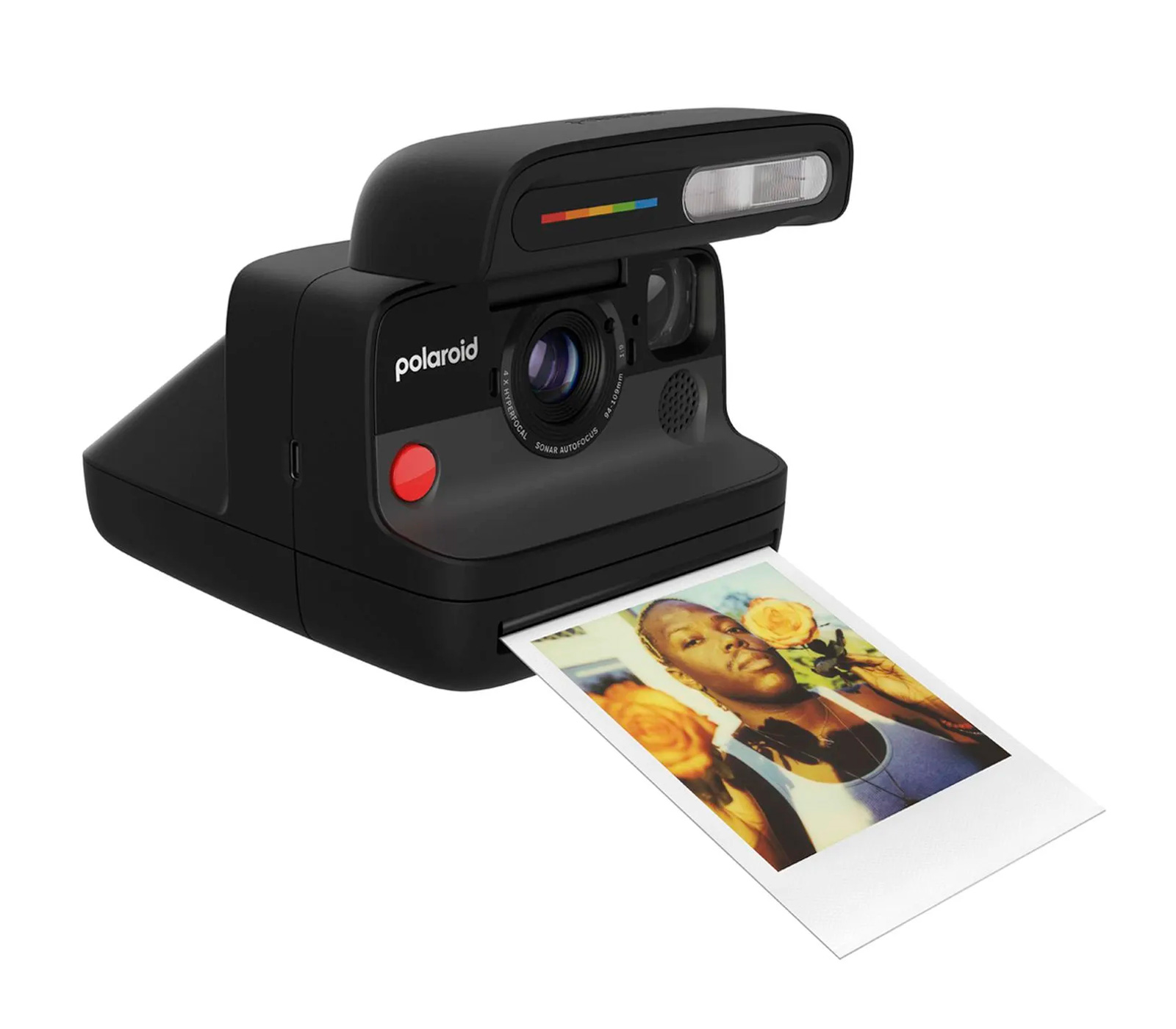 Фотоаппарат моментальной печати Polaroid Flip, черный (уцененный)