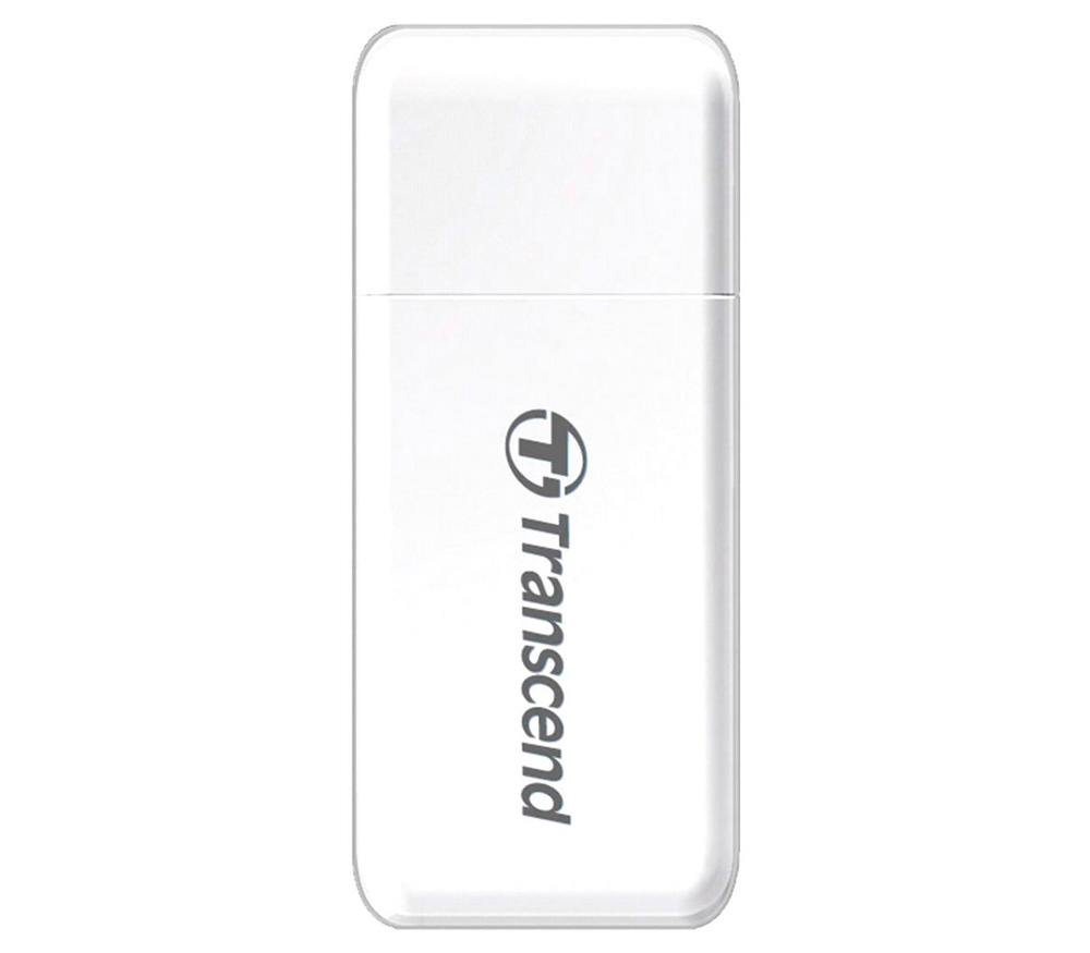 Карт-ридер Transcend RDF5 USB3.1 Gen 1, белый (TS-RDF5W)