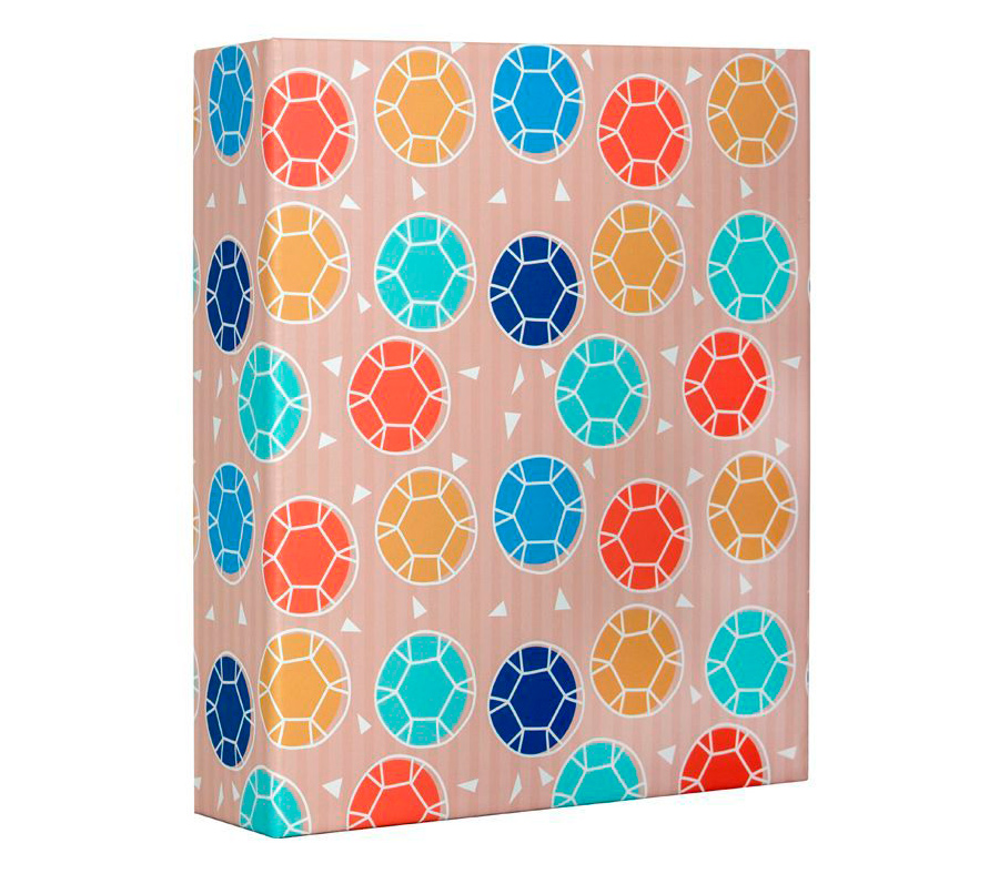 Фотоальбом Мирам 10x15 см 200 фото, алмазы, бежевый