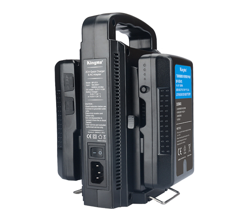 Зарядное устройство Kingma BP-2CH для 2 аккумуляторов V-Mount
