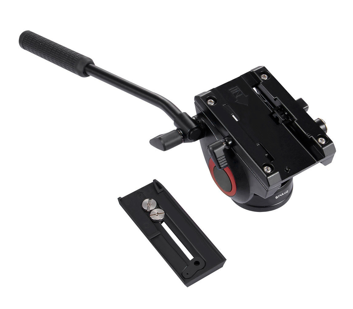 Штативная головка Puluz PU3501B Heavy Duty Video Fluid Head Large, до 10 кг