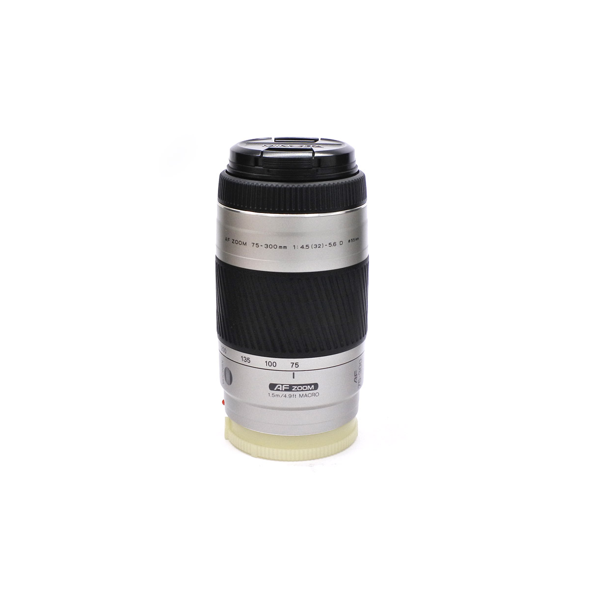 Объектив Minolta AF 75-300mm f/4.5-5.6 D Sony A серебристый - с.н. 94210739 (состояние 4) (б/у)