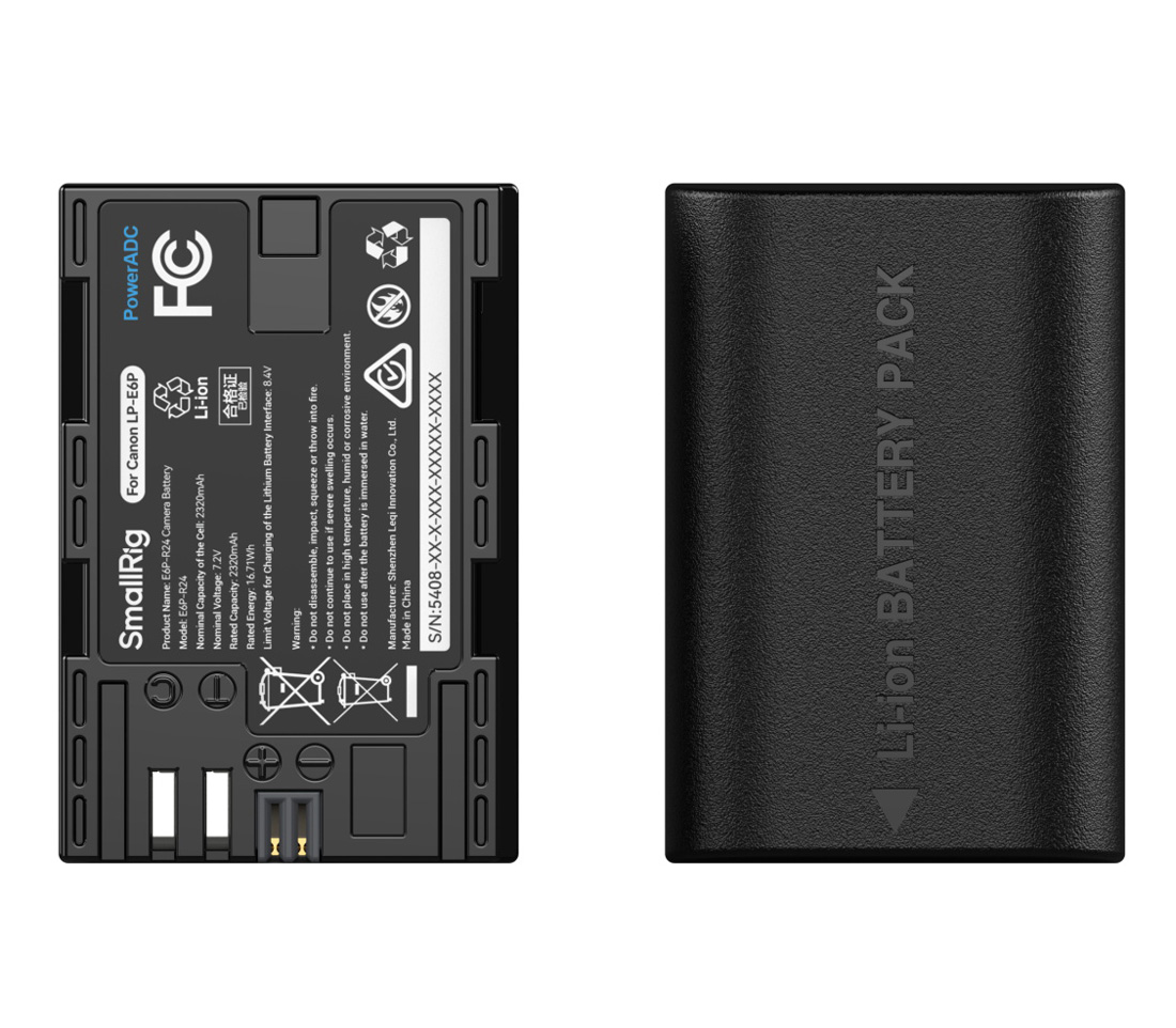 Аккумуляторы + зарядное устройство SmallRig 5408 Kit, Canon LP-E6P