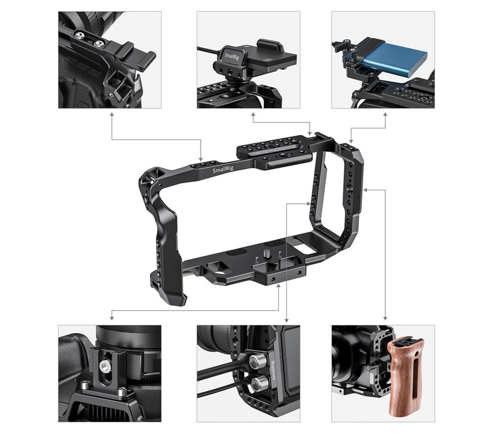 Клетка SmallRig 2203B для Blackmagic BMPCC 4K / 6K
