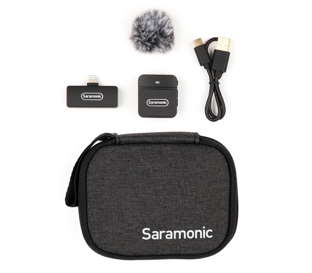 Беспроводная система Saramonic Blink100 B3, TX+RXDI, 2.4 ГГц, Lightning (уцененный)