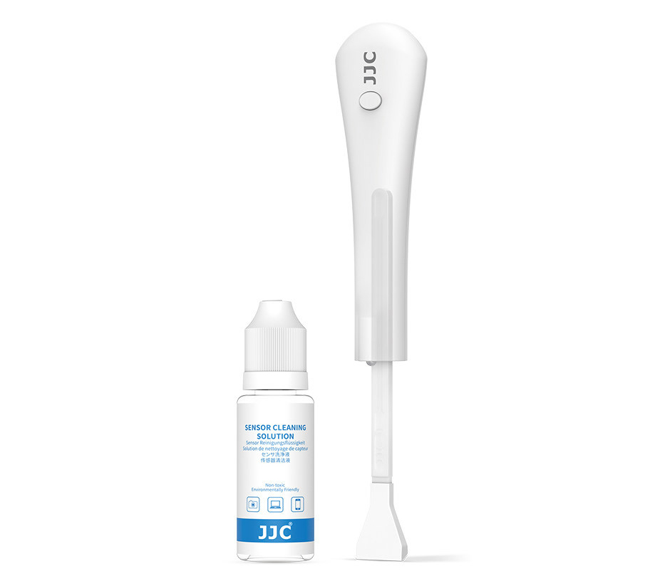 Шваброчки для чистки матриц JJC CL-AS10K2 для APS-C камер, с рукояткой и жидкостью, 10 шт