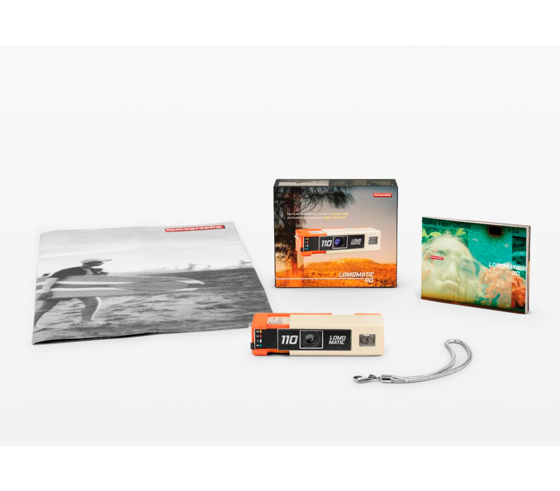 Фотоаппарат Lomography Lomomatic 110 Camera Golden Gate Edition