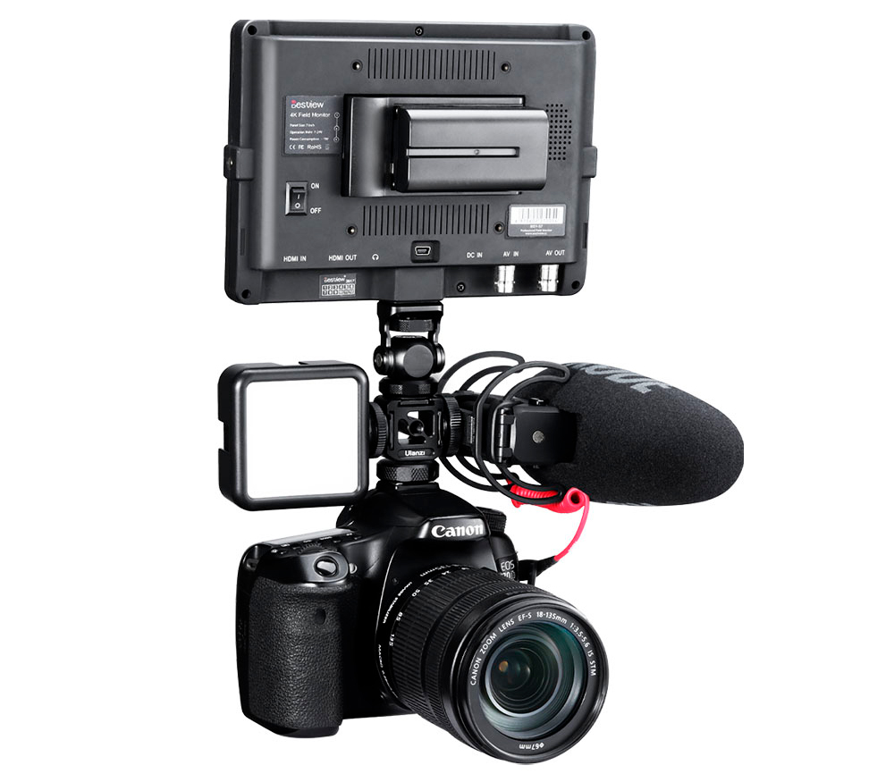 Адаптер Ulanzi РТ-12 Triple Cold Shoe Bracket