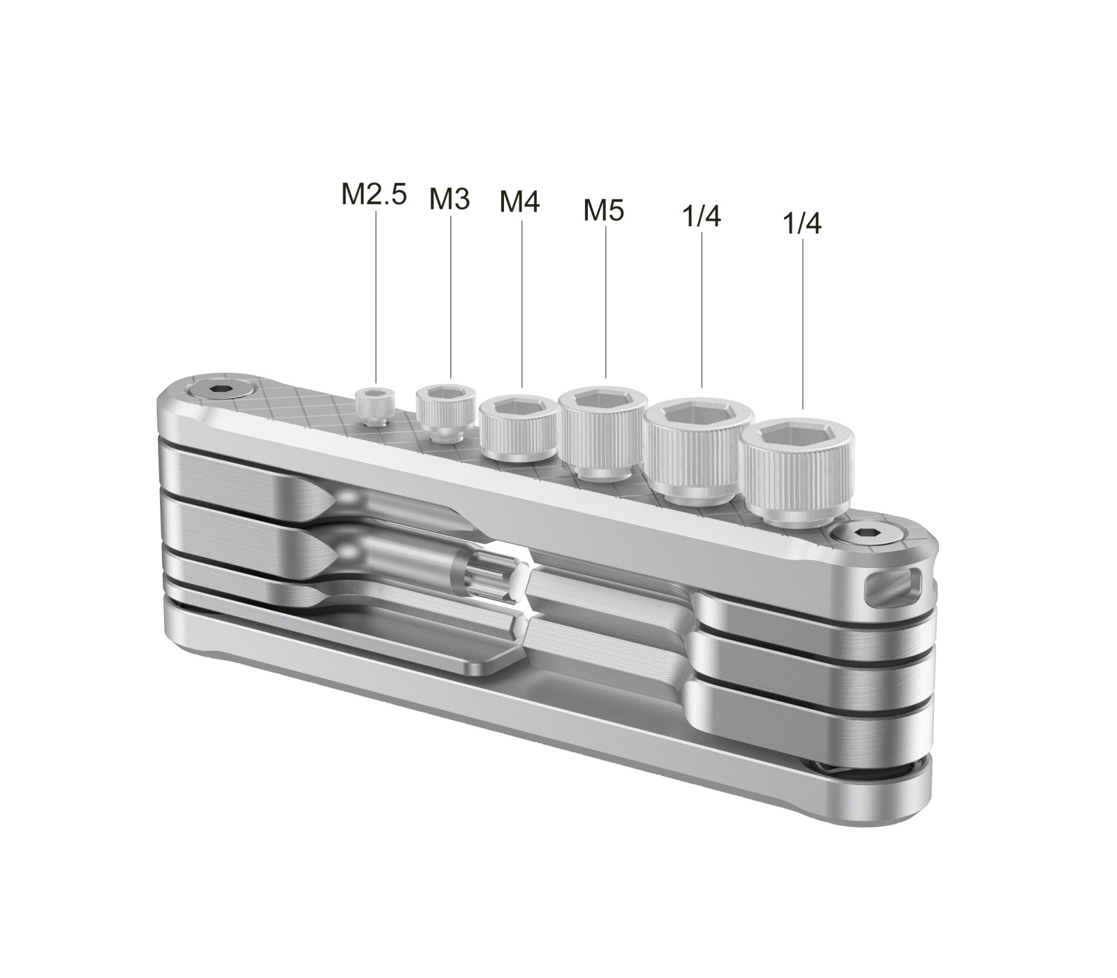 Мультитул SmallRig AAK2213D Folding Tool Set с отвертками и шестигранниками