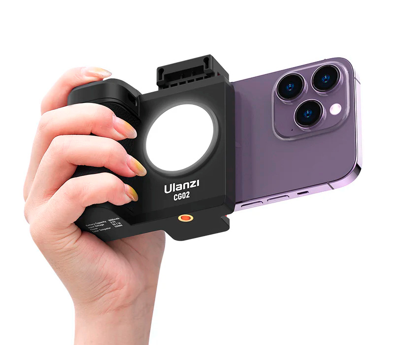 Держатель для смартфона Ulanzi CG-02 V2 Smartphone Camera Grip, с кнопкой спуска