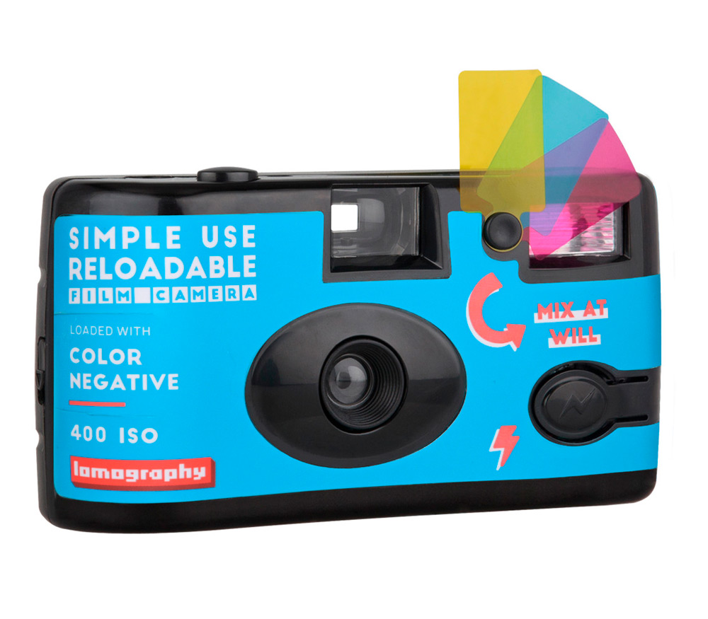 Пленочный фотоаппарат Lomography Simple Use 400/36 Color Negative (уцененный)