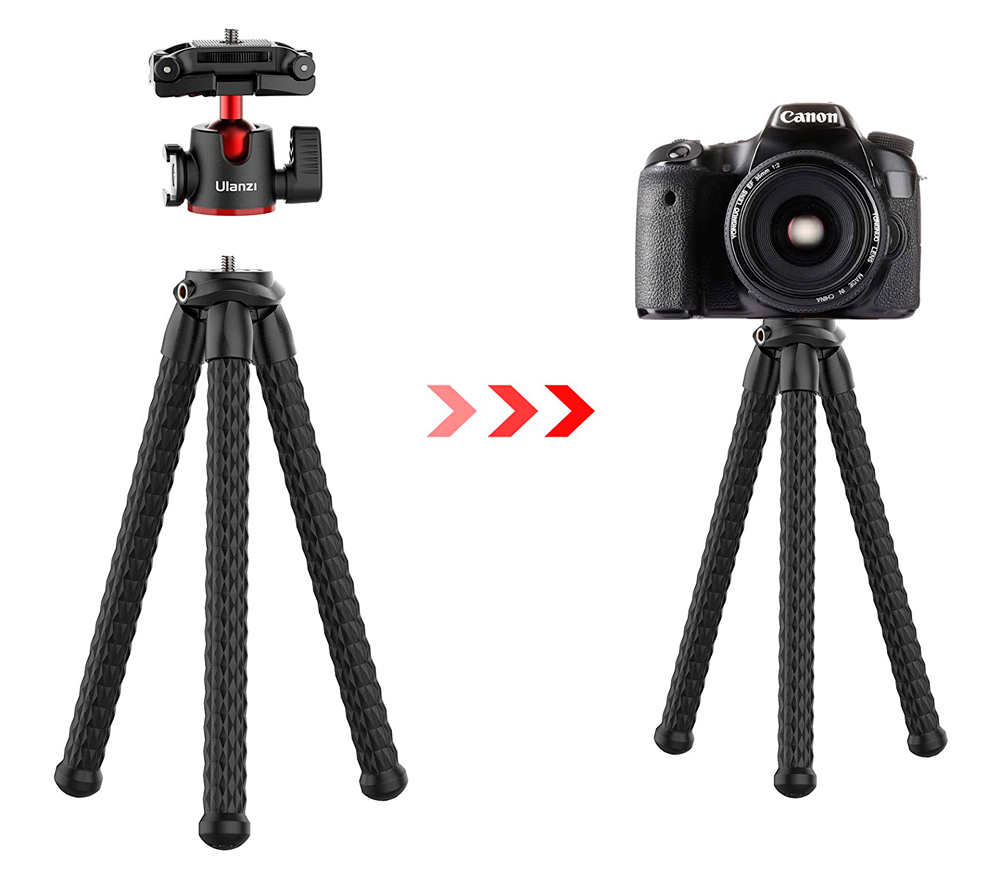 Штатив Ulanzi MT-33, multifunctional octopus tripod, с шаровой головой