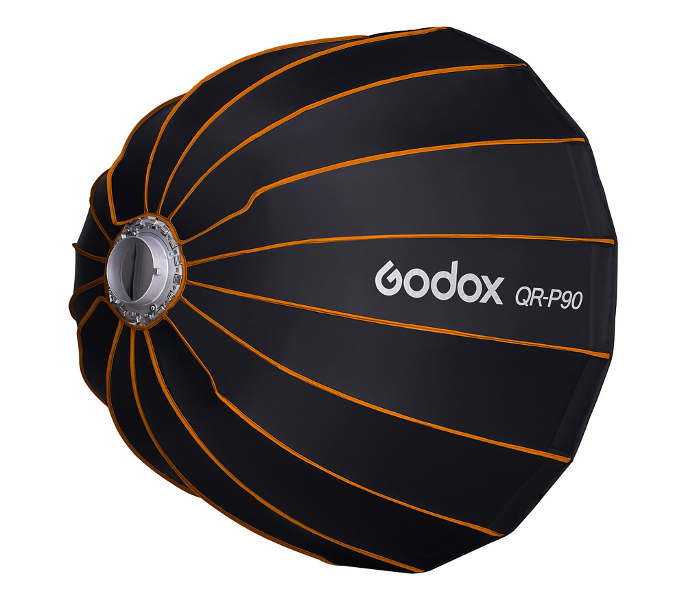 Софтбокс Godox QR-P90 параболический, быстроскладной, 90 см