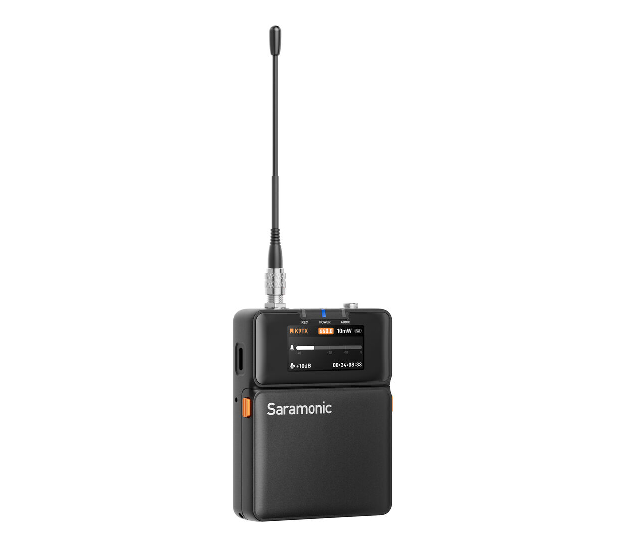 Беспроводная система Saramonic K9, TX+TX+RX, 3.5 мм TRS, УВЧ, 550-960 МГц, 2 канала, кейс