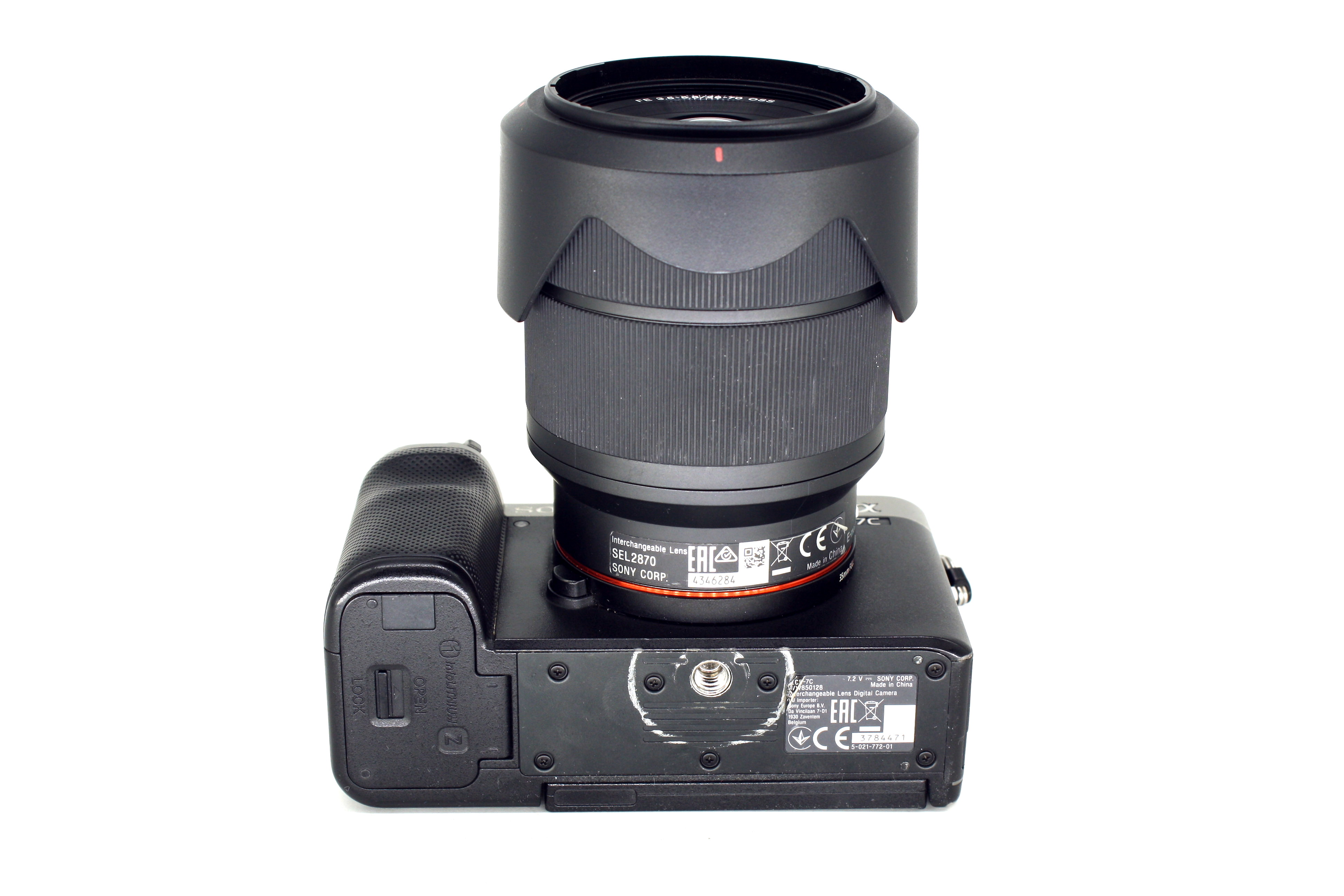 Беззеркальный фотоаппарат Sony a7C Kit 28-70mm, серебристый (состояние 3) (б/у)