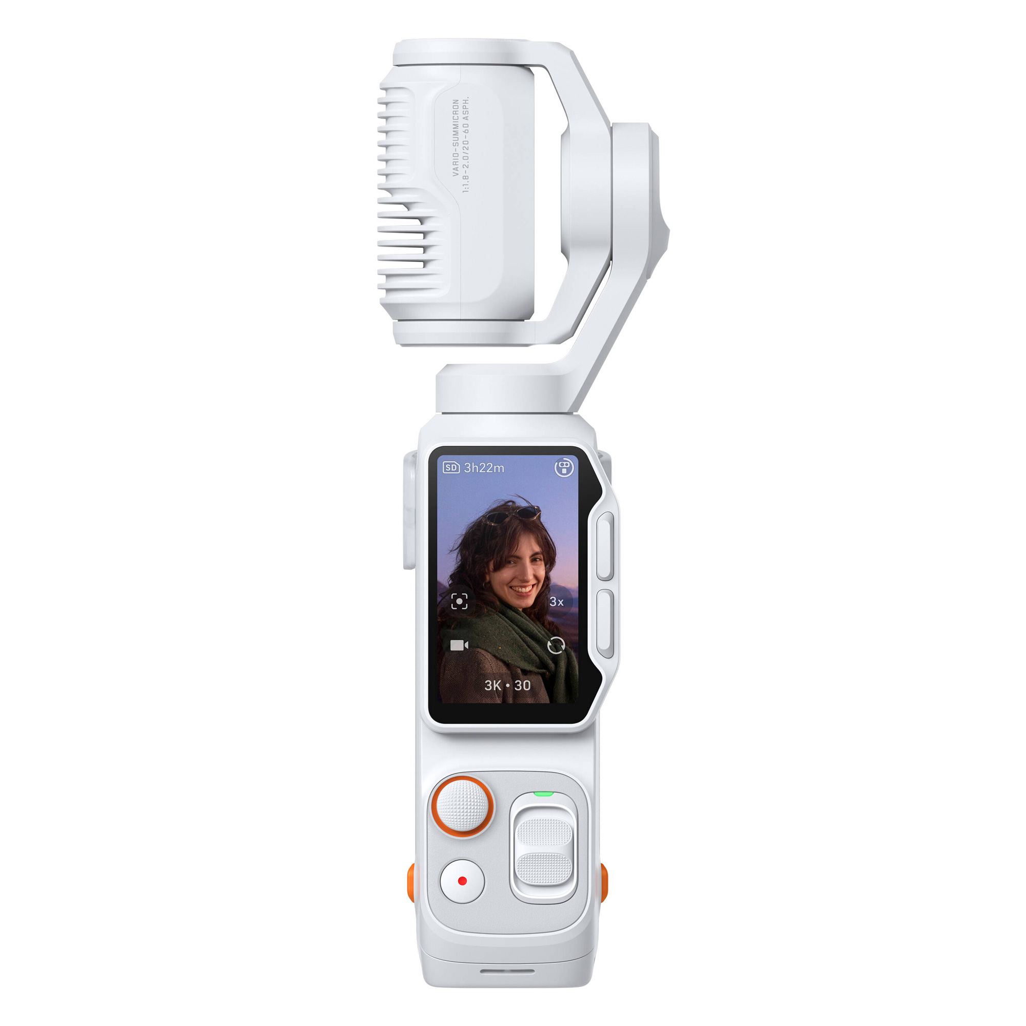 Камера с 3-осевым подвесом Insta360 Luna Ultra Stellar White, Standard Bundle
