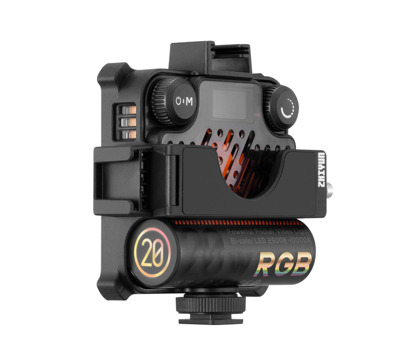 Осветитель Zhiyun Fiveray M20C, светодиодный, 20 Вт, 2500-10000К (уцененный)