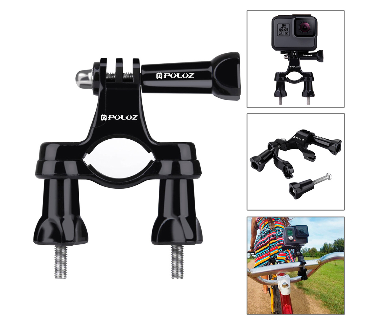 Комплект аксессуаров Puluz PKT17 Accessories Combo Kit 45 в 1, для экшн-камер