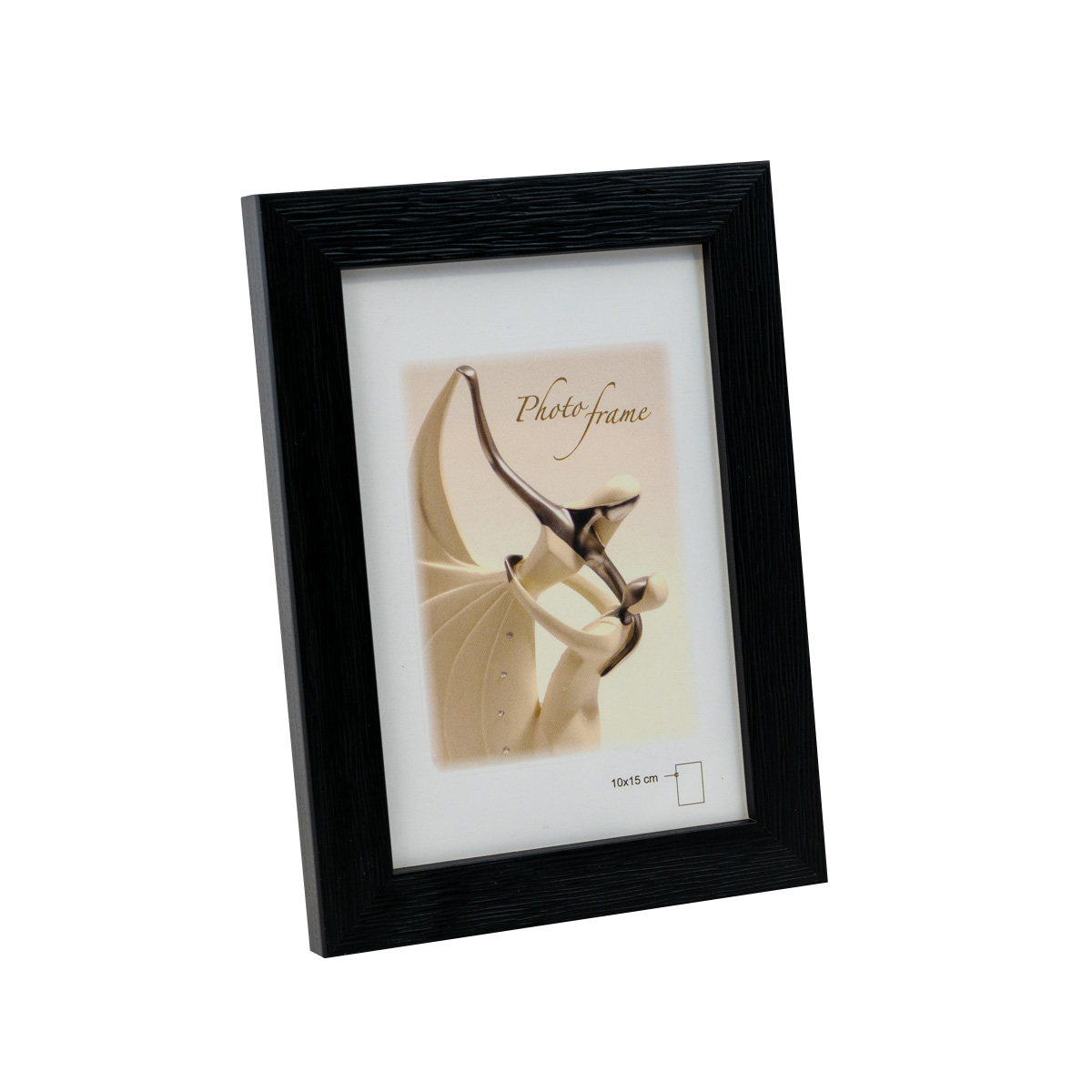 Фоторамка INNOVA 323-590, черная, деревянная, 10x15 см