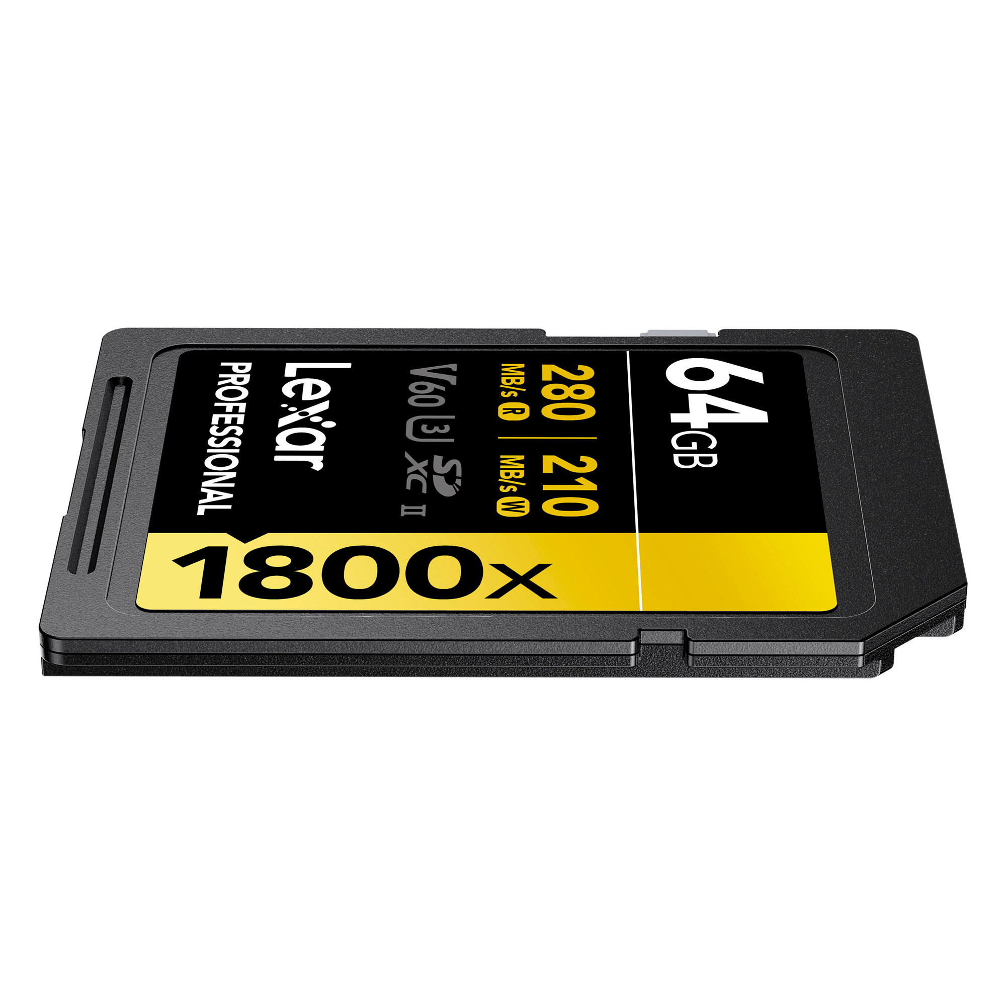 Карта памяти Lexar SDXC 64GB Professional 1800x UHS-II U3 V60 (280/210 MB/s)