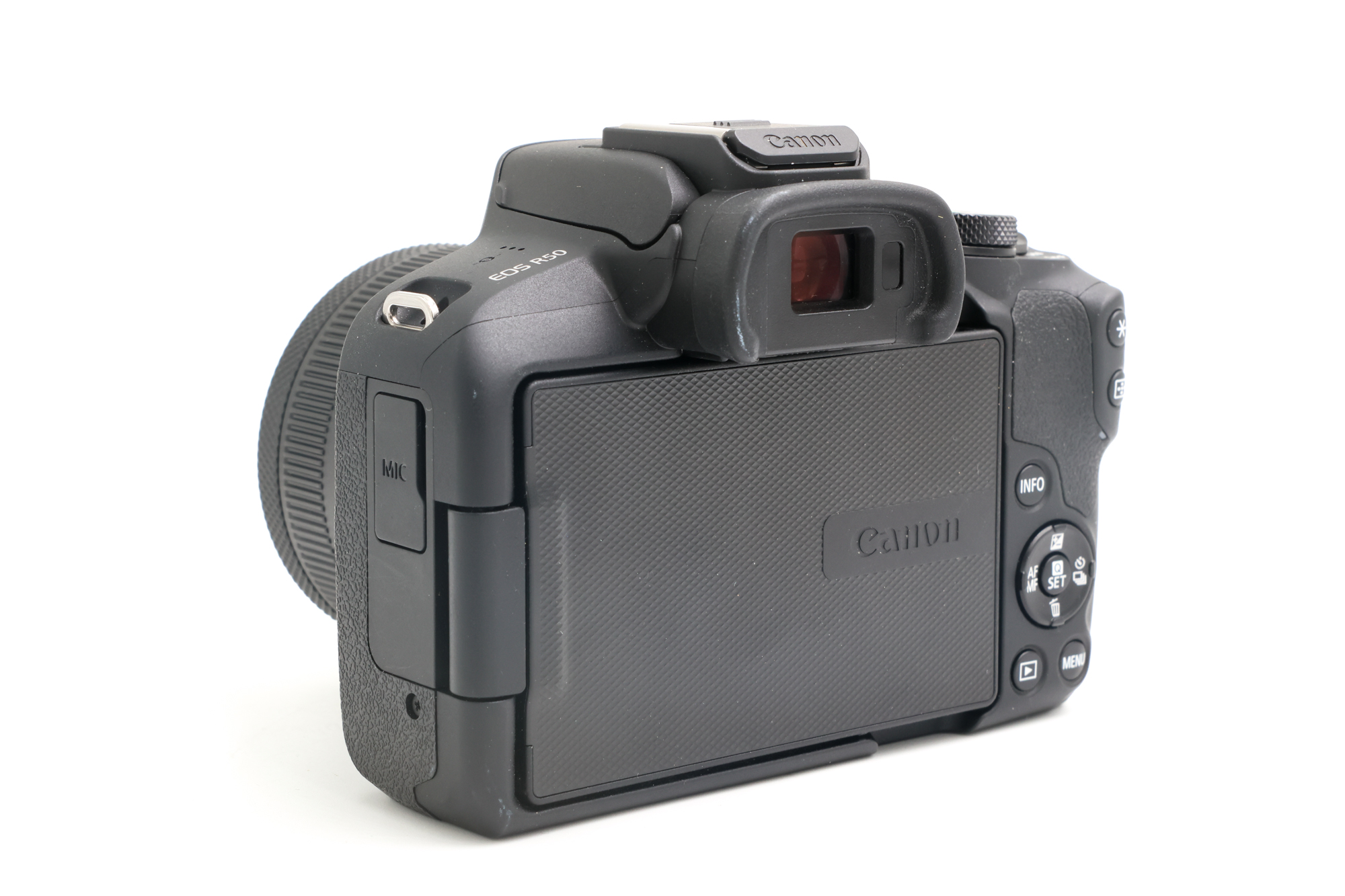 Беззеркальный фотоаппарат Canon EOS R50 kit RF-S 18-45/ 4.5-6.3 STM (состояние 5) (б/у)