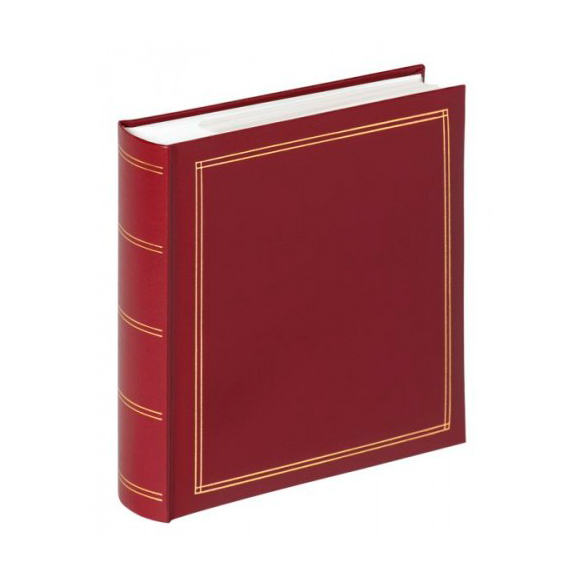 Фотоальбом Walther 200 фото 10х15 см MONZA, красный