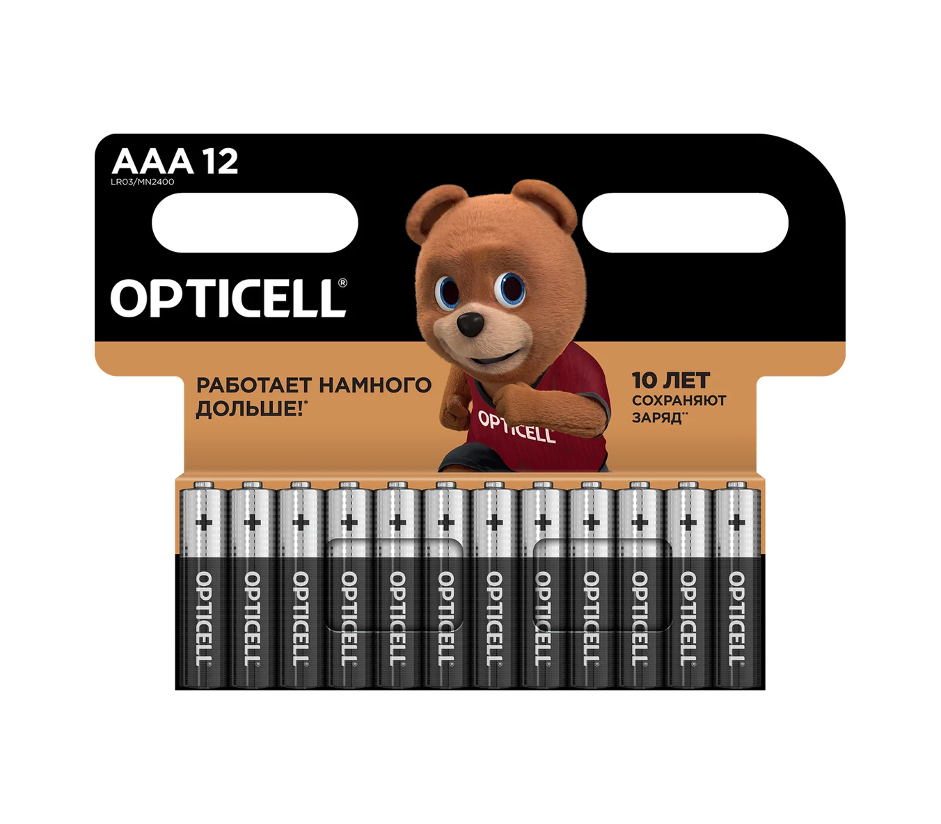 Батарейки Opticell ААA Basic, 12 шт.