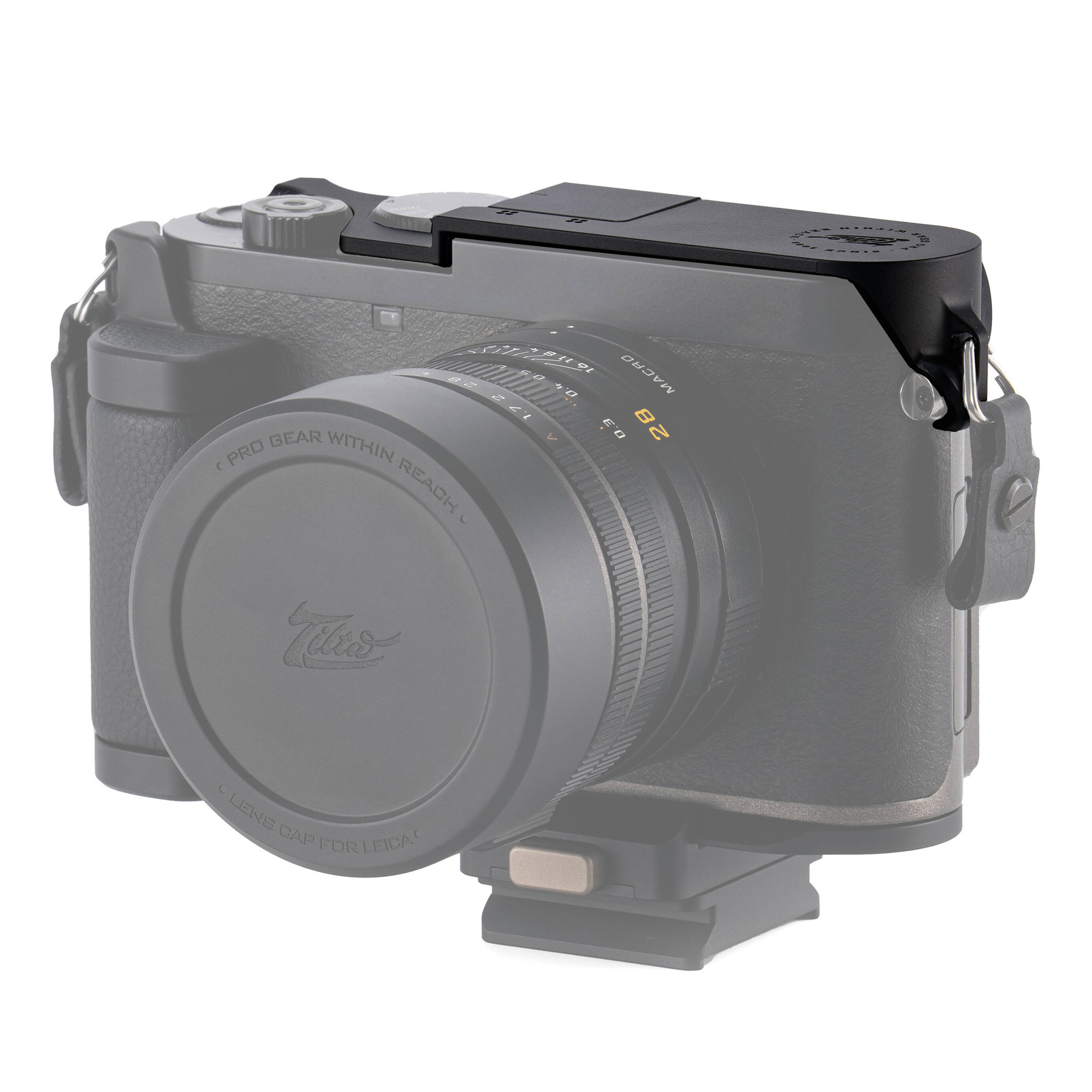 Упор для большого пальца Tilta Top Protection Plate with Thumb Bracket для Leica Q3, черный