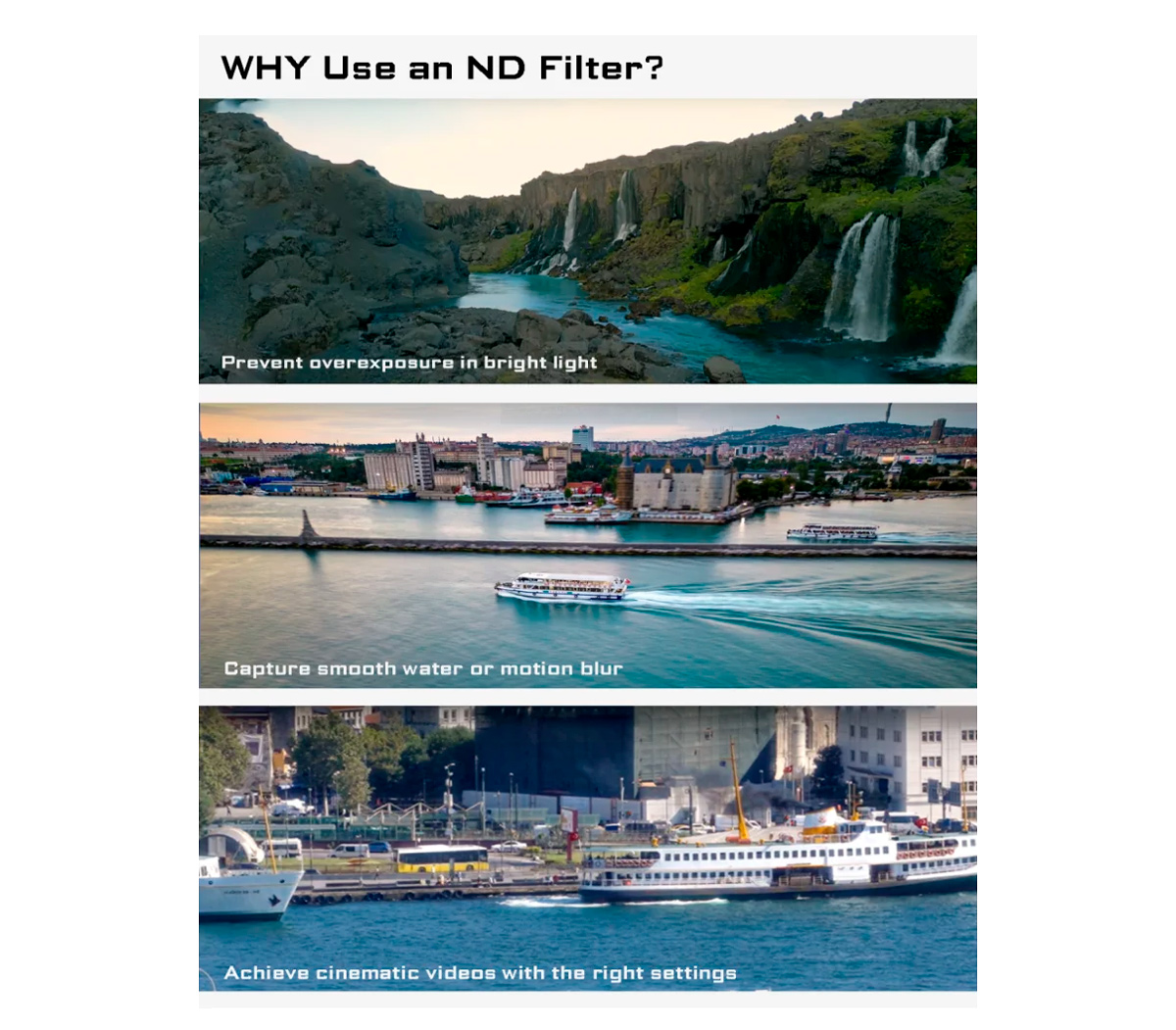 Светофильтры Freewell GoPro Filters Standard Day Pack, HERO 9-13, 4 шт.