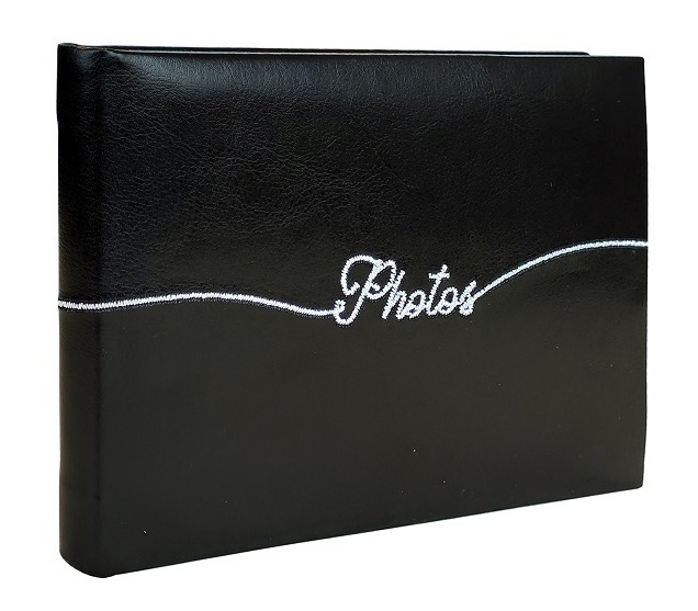 Фотоальбом Полином 10х15 см 36 фото, Черный бумажник