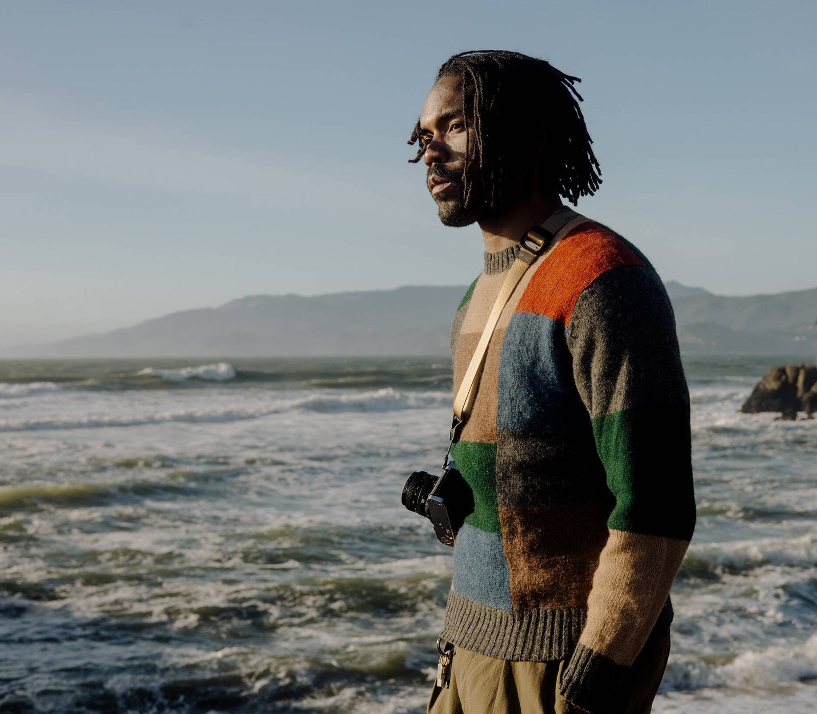 Ремень Peak Design Camera Strap Slide Lite, коричневый (Coyote)