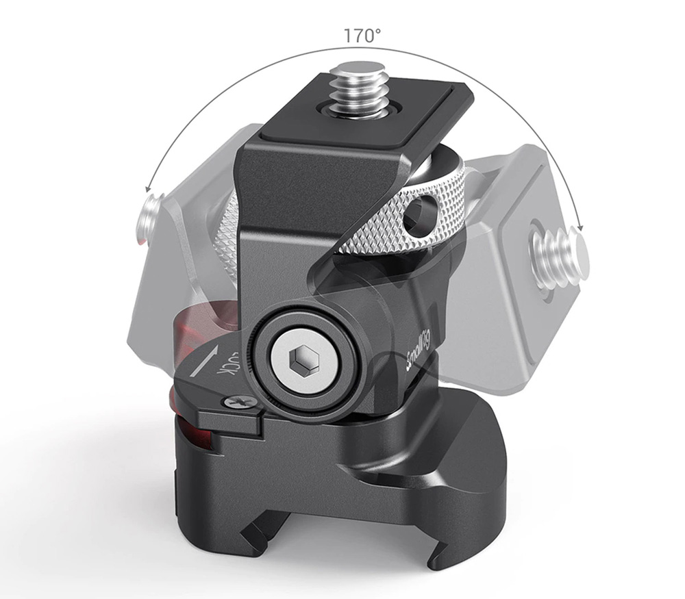 Держатель монитора SmallRig 2906, наклонно-поворотный, планка НАТО, до 1.5 кг