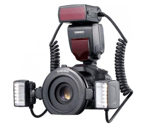 Вспышка Yongnuo Speedlite YN-24EX Macro TTL для Canon