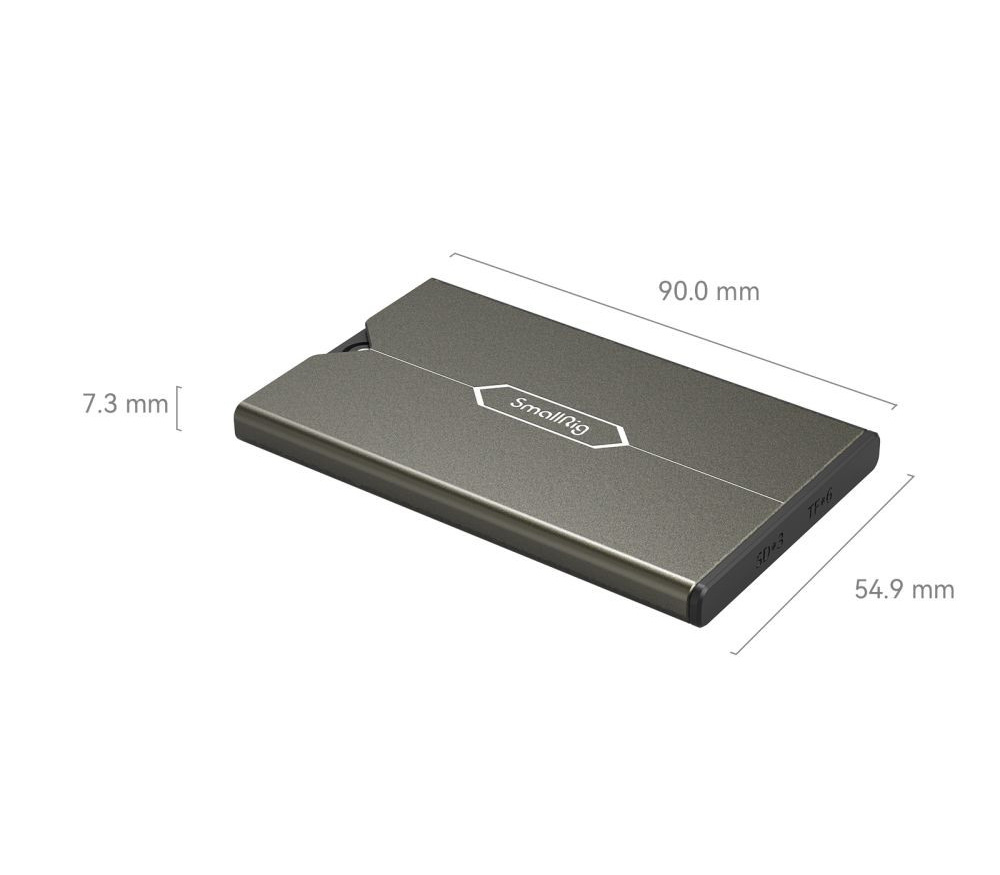 Кейс для карт памяти SmallRig 2832B Memory Card Case (3 SD, 6 microSD)