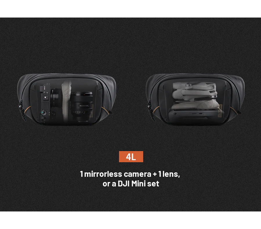 Сумка PGYTECH OneGo Solo V2 4L, цвет Moss Green