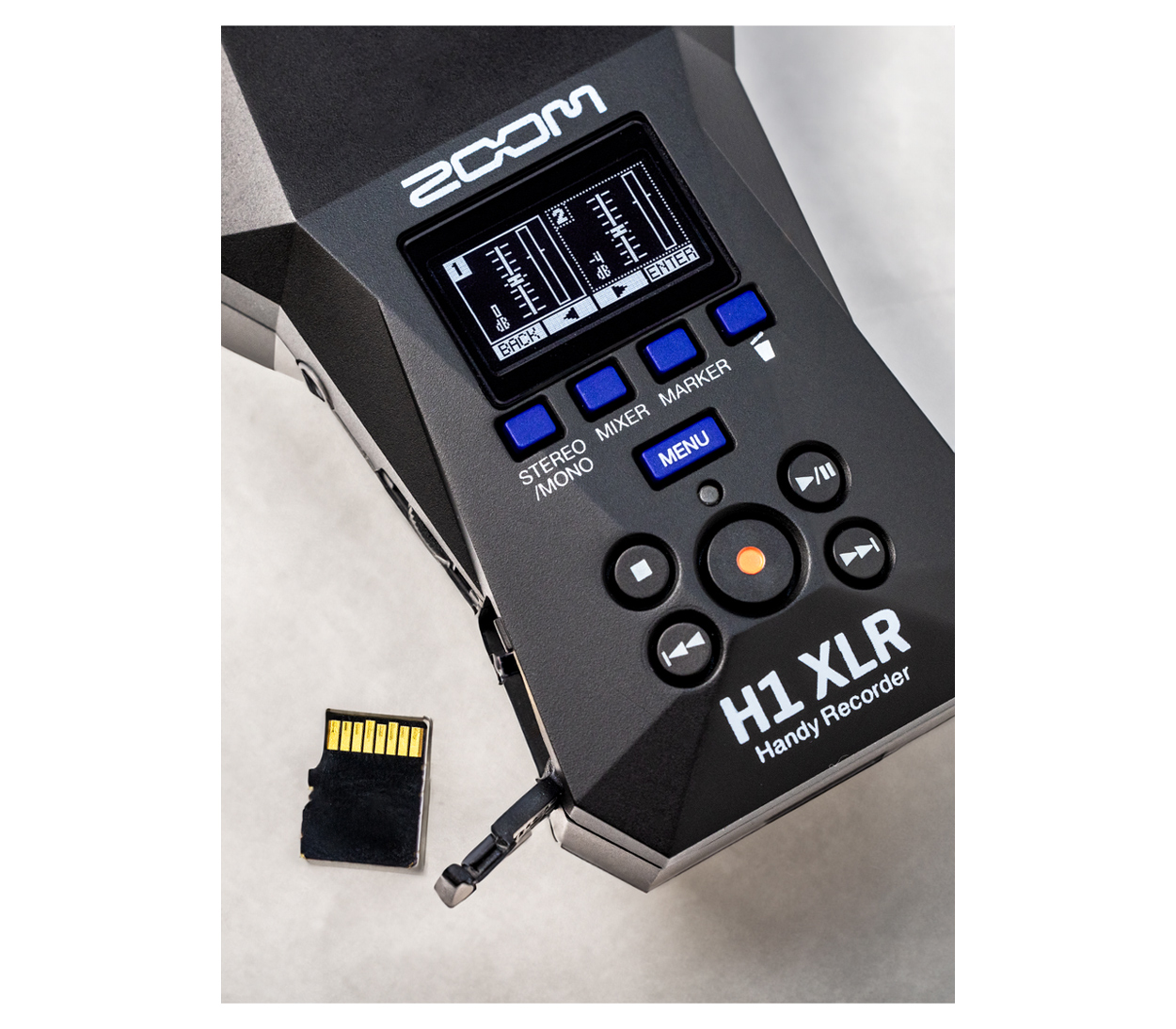 Портативный рекордер Zoom H1 XLR, 32 bit Float