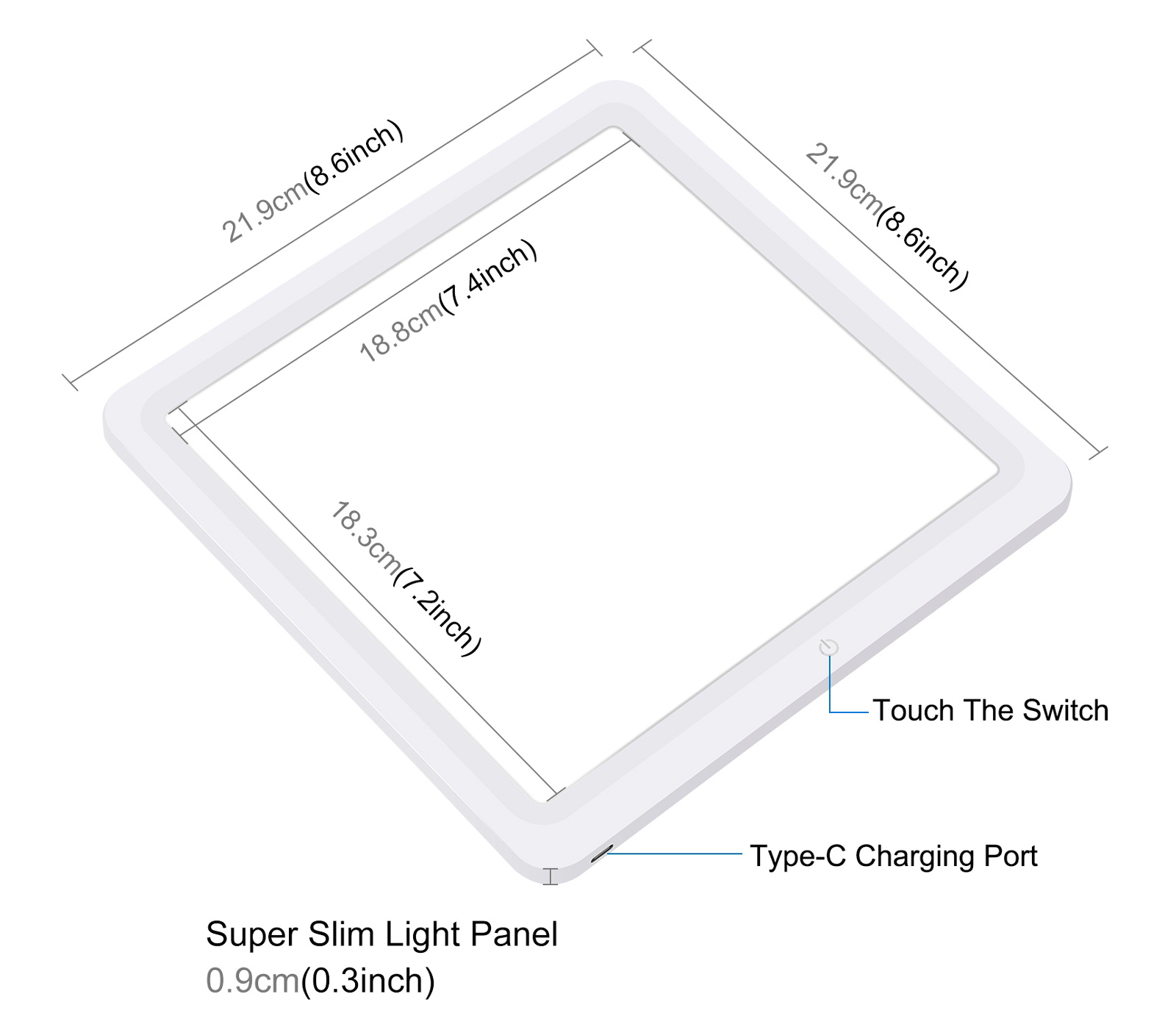 Фотобокс Puluz PKT3101B, 25 см, кольцевая + нижняя подсветка, 6 фонов (уцененный)