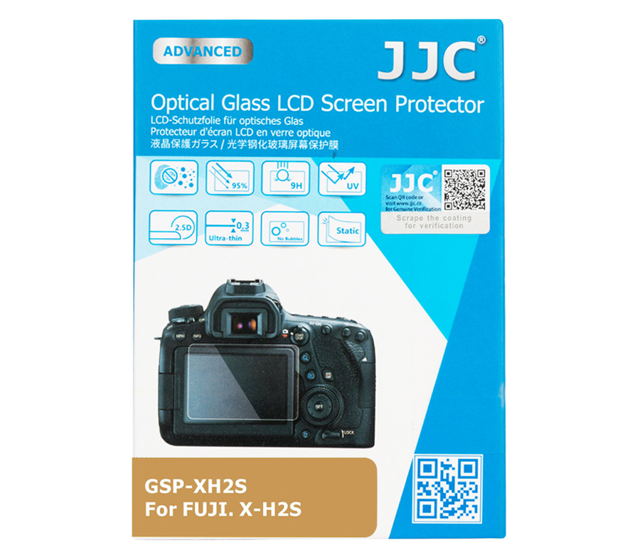 Защитное стекло JJC для Fujifilm X-H2 / X-H2S