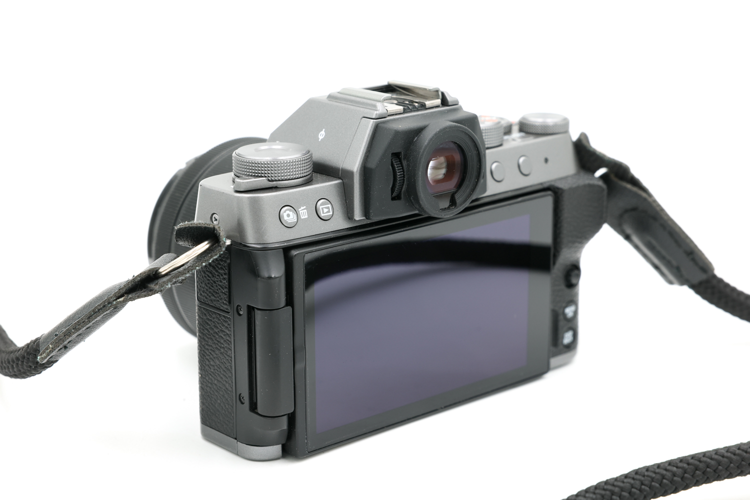 Беззеркальный фотоаппарат Fujifilm X-T200 Dark Silver Kit XC 15-45mm (состояние 5) (б/у)