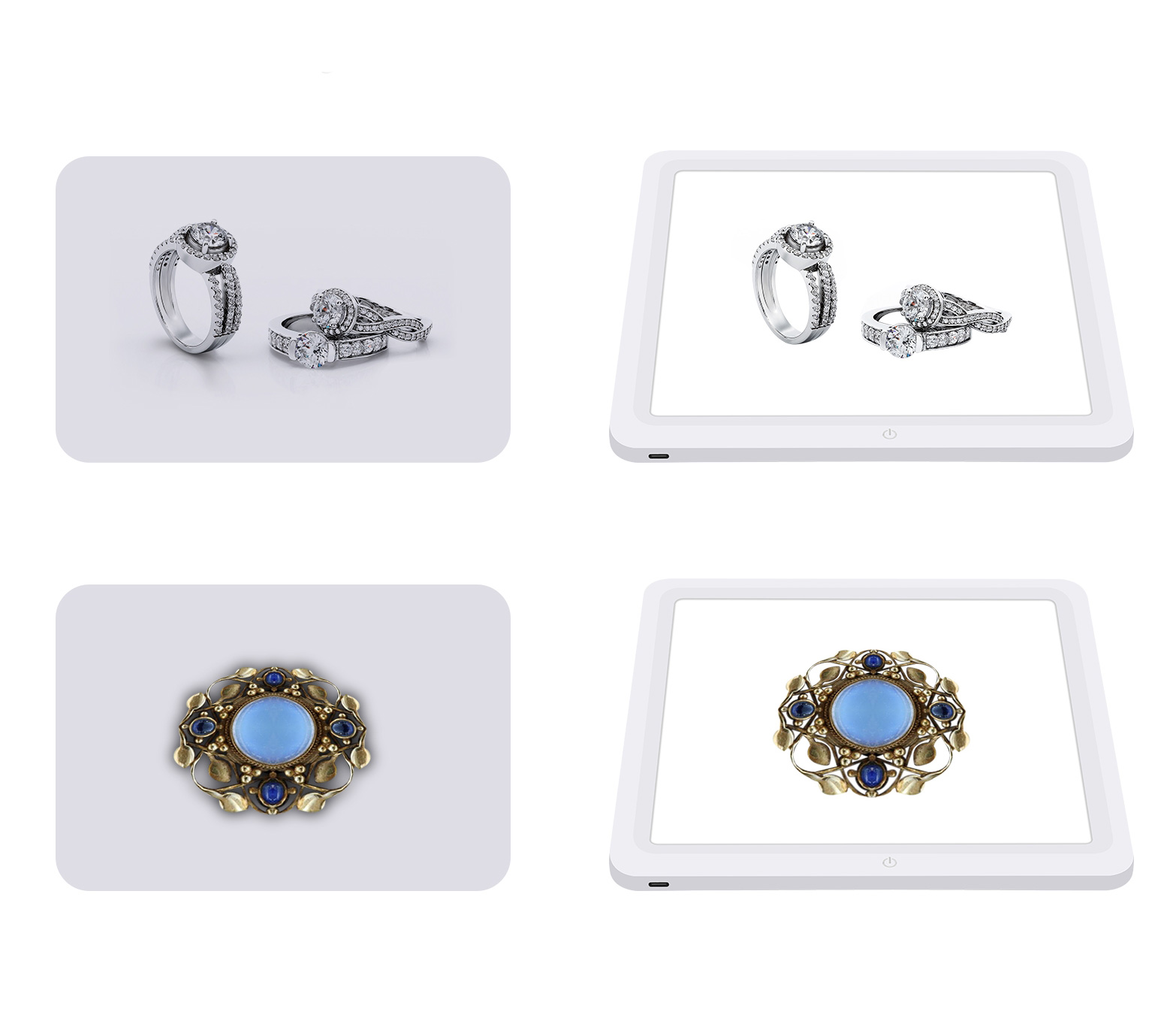 Бестеневая световая панель Puluz PU55136, для предметной съемки, 22х22 см