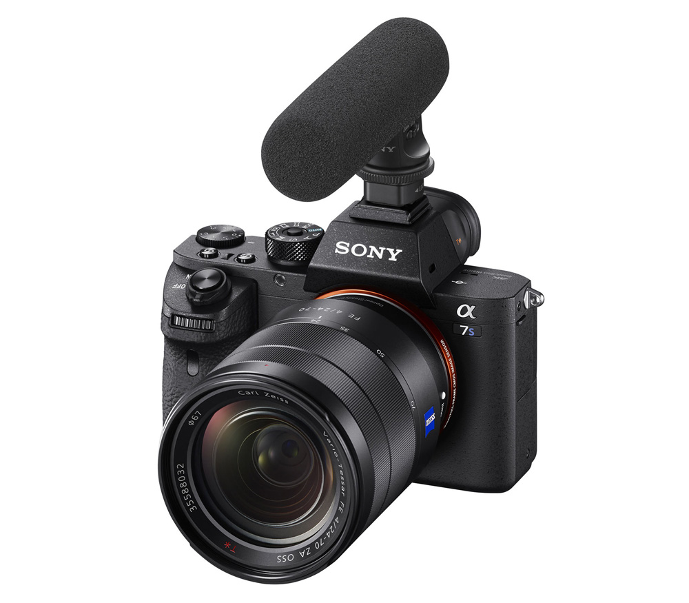 Микрофон Sony ECM-GZ1M, направленный, варио, моно, MI интерфейс