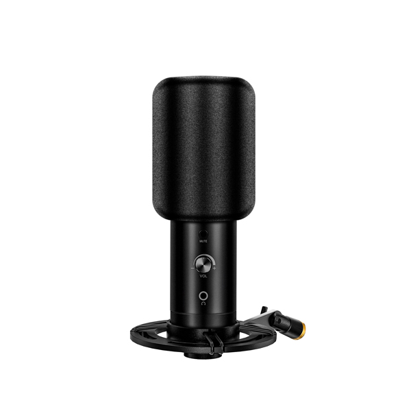 Микрофон 7Ryms SR-AU01-K1, комплект из USB микрофона, пантографа и ПОП-фильтра для аудиозаписи и стриминга