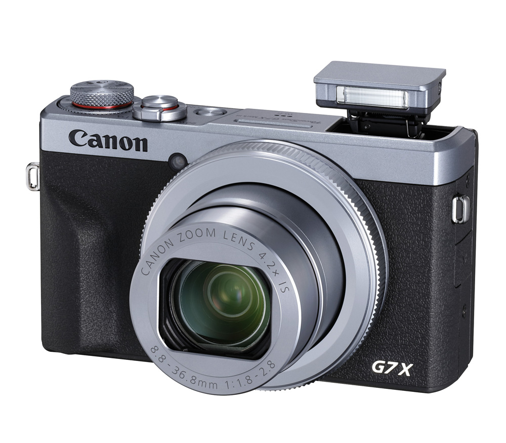Компактный фотоаппарат Canon PowerShot G7 X Mark III, серебристый