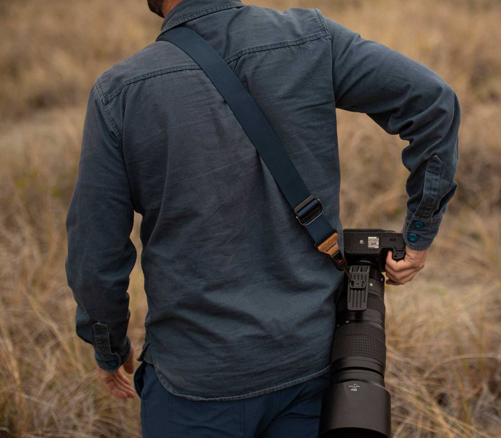 Ремень Peak Design Camera Strap Slide, темно-синий (Midnight)