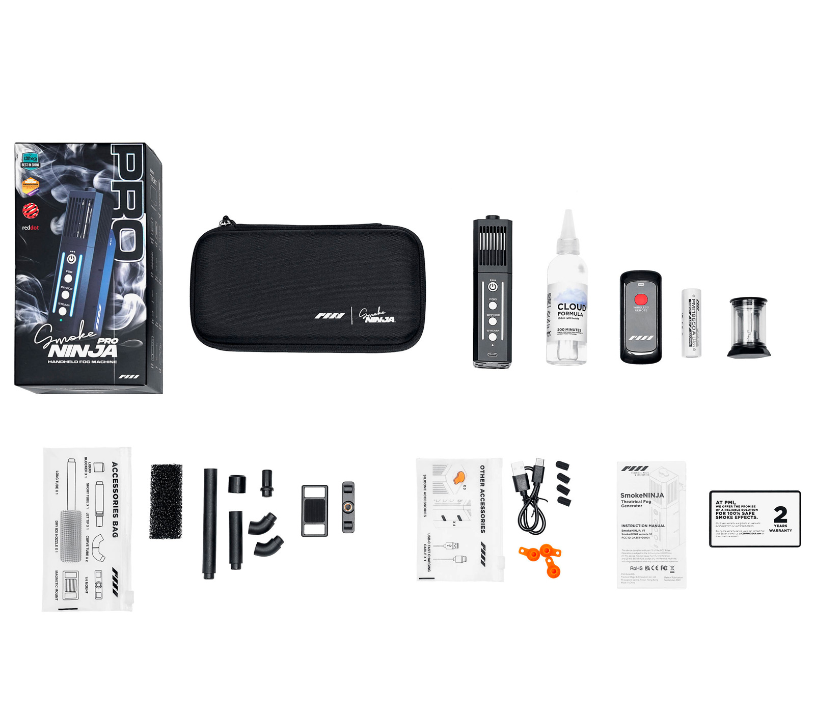 Генератор дыма PMI SmokeNINJA Pro